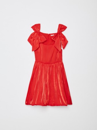 бархатное платье с юбкой-баллон для девочек - платья и сарафаны на застежке 