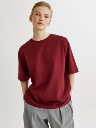 базовая футболка альба оверсайз - женские футболки женские 