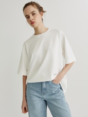 базовая футболка alba oversize fit фотография