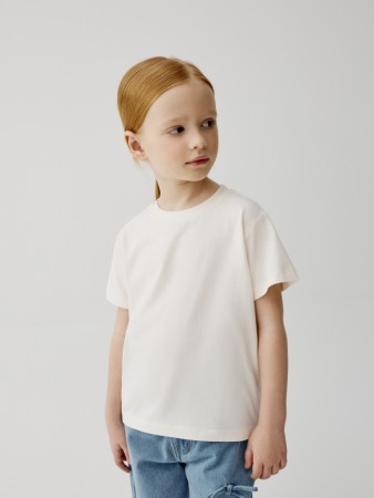 базовая футболка для девочек - детская одежда, обувь и аксессуары для всех возрастов однотонная 