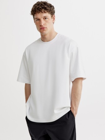 базовая футболка макс оверсайз - мужская одежда, обувь и аксессуары sela 