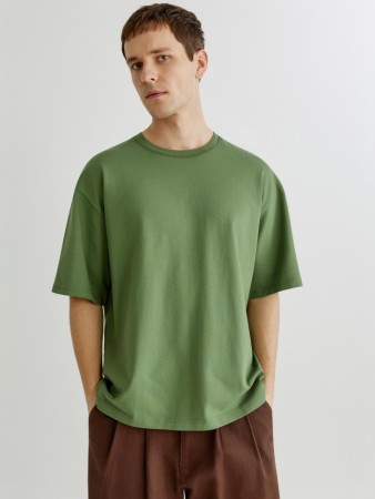 базовая футболка макс оверсайз - мужская одежда, обувь и аксессуары sela 