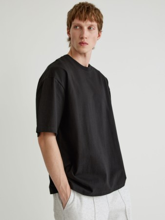 базовая футболка max oversize fit - мужская одежда, обувь и аксессуары оверсайз 