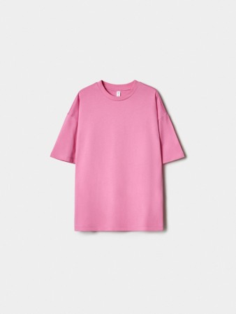 базовая футболка оверсайз для девочек - детская одежда, обувь и аксессуары для всех возрастов однотонная 