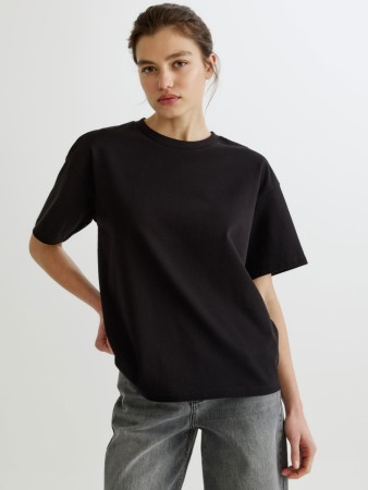 базовая футболка оверсайз фотография