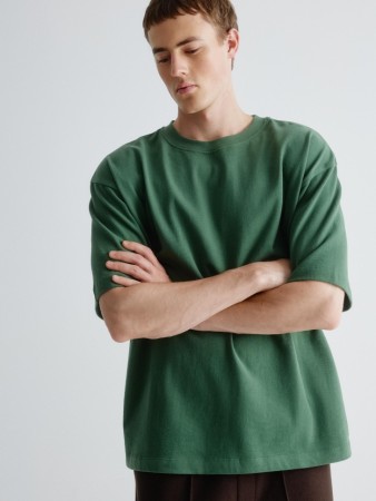 базовая футболка oversize fit фотография