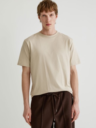 базовая футболка peter regular fit - мужская одежда свободная 