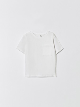 базовая футболка с карманом детская фотография