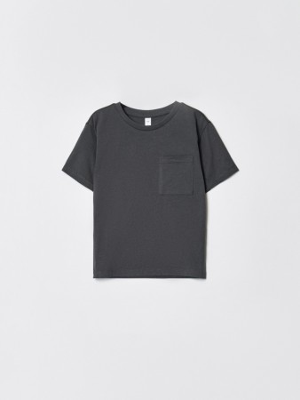 базовая футболка с карманом детская фотография
