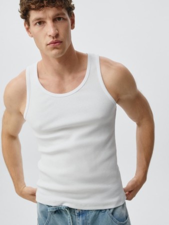 базовая майка slim fit - мужская одежда, обувь и аксессуары sela 