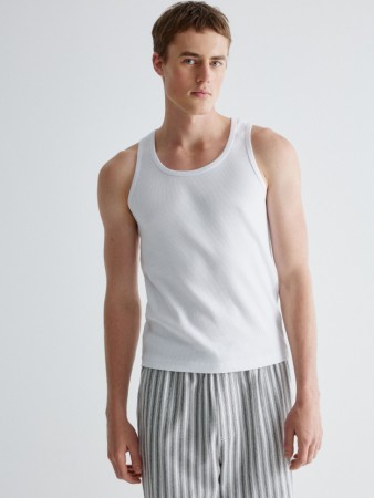 базовая майка slim fit - мужские топы и майки