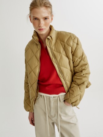 базовая стеганая куртка - женская верхняя одежда стеганая 