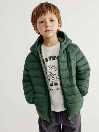 базовая ультралегкая стеганая куртка для мальчиков фотография