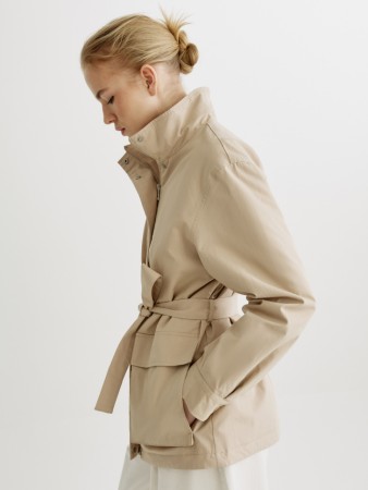 базовая утепленная куртка с поясом - куртки и пуховики sela 