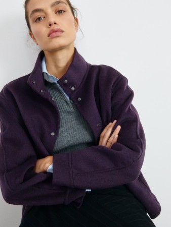 базовое полупальто из смесовой шерсти - женская верхняя одежда sela 