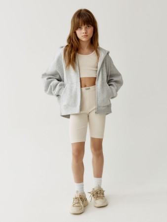 базовые велосипедки с патчем на поясе для девочек - детская одежда, обувь и аксессуары