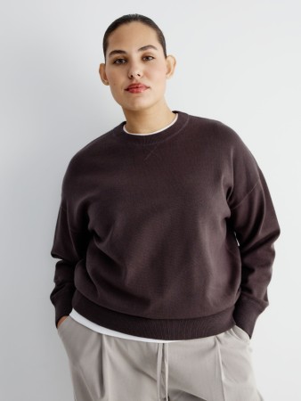 базовый джемпер оверсайз фотография