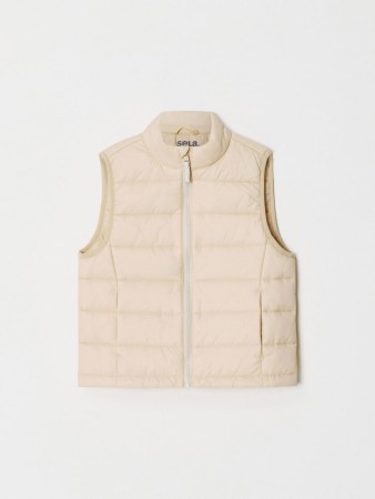 базовый стеганый жилет для девочек - детские жилеты для девочек 