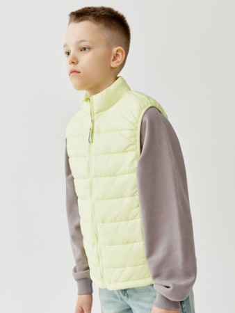 базовый стеганый жилет для мальчиков - верхняя одежда