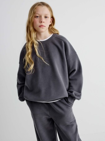 базовый свитшот оверсайз детский фотография