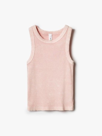 базовый топ с эффектом стирки для девочек - детские топы и майки