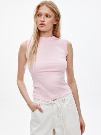 базовый топ в рубчик - женские топы и майки