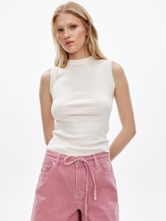 базовый топ в рубчик - женские топы и майки