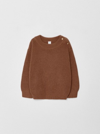 базовый вязаный джемпер для малышей - детская одежда, обувь и аксессуары для всех возрастов с поясом 