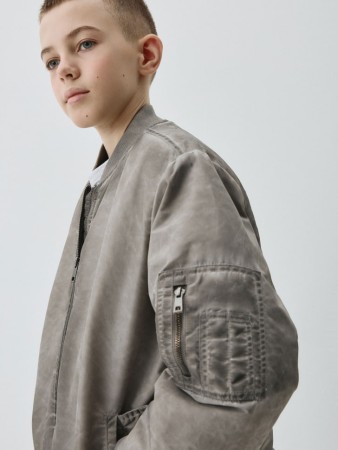 бомбер в стиле гранж детский - верхняя одежда синтепоновая 