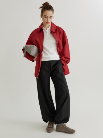 брюки-аладдины из костюмной ткани - женские джинсы и брюки