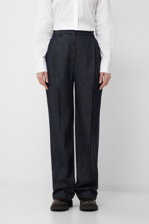 брюки brunello cucinelli модель relaxed tailored фотография
