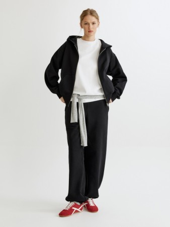 брюки джоггеры из футера - джоггеры из футера 