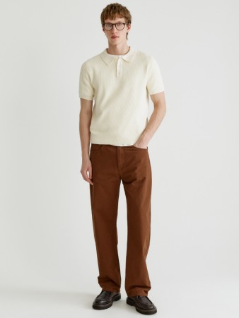 брюки из хлопкового твила - мужская одежда из твила 