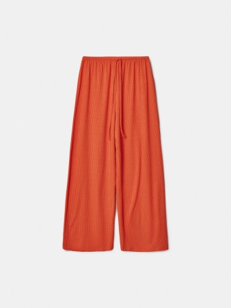 брюки из тенселя с низкой посадкой из линейки  young фотография