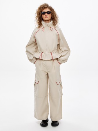 брюки карго с низкой посадкой из линейки  young фотография