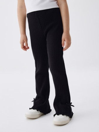 брюки клеш с бантиками для девочек - детская одежда, обувь и аксессуары для всех возрастов прилегающая 