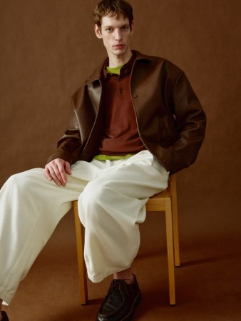 брюки relaxed ballon fit со средней посадкой - мужская одежда с вытачками 