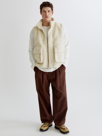 брюки relaxed ballon fit со средней посадкой фотография