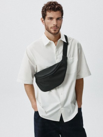 черная сумка кросс-боди - мужские сумки и кошельки на застежке 