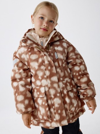 демисезонная куртка из технологичной мембранной ткани drytex® для девочек - детские куртки и пуховики