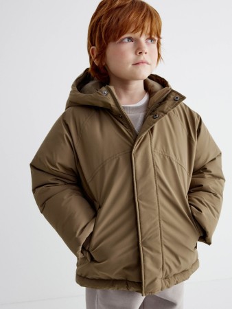 демисезонная куртка с капюшоном для мальчиков фотография