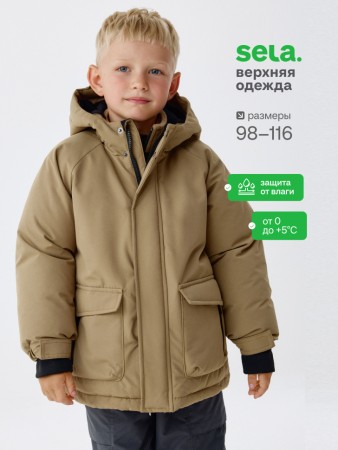 демисезонная куртка с капюшоном для мальчиков - детские куртки и пуховики со стопперами по распродаже