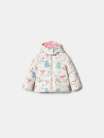 демисезонная куртка с принтом для девочек - детская одежда, обувь и аксессуары демисезонная 