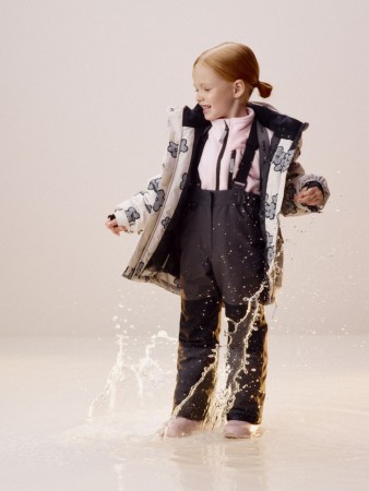 демисезонные брюки из технологичной мембраны для девочек - детская одежда, обувь и аксессуары синтепоновая 