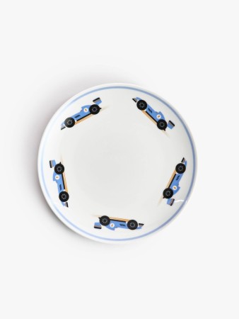 детская десертная тарелка из фарфора с рисунком - товары для дома sela 