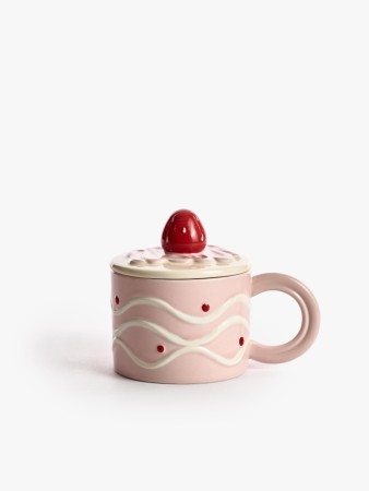 детская кружка из майолики с крышкой - товары для дома sela 