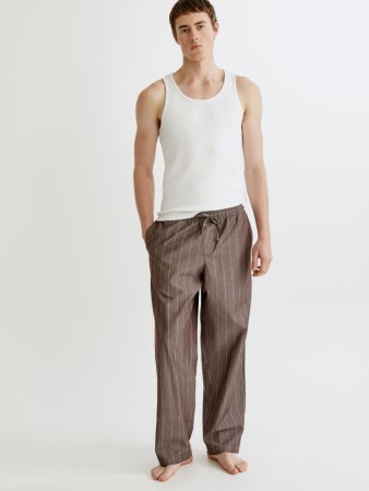 домашние брюки из хлопка - мужская домашняя одежда