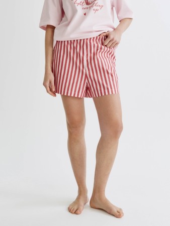 домашние шорты в полоску - женская одежда в полоску 