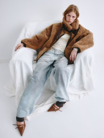 дубленка из линейки  young - детская одежда, обувь и аксессуары для всех возрастов меховая 