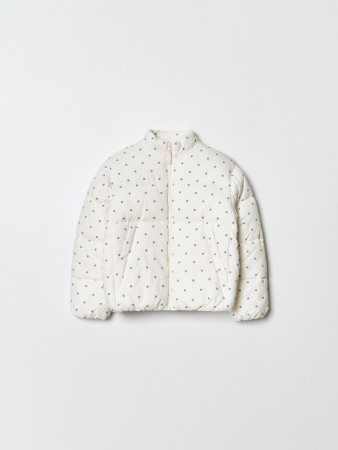 дутая стеганая куртка для девочек - детская одежда, обувь и аксессуары на молнии 